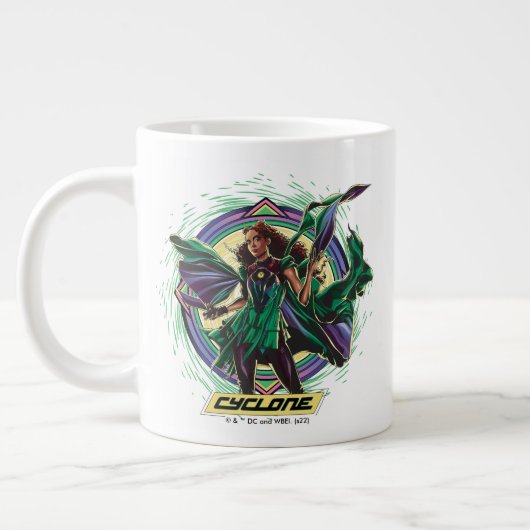 Black Adam | Cyclone Character Graphic Extra Grote Beker (Links)