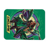 Black Adam | Cyclone Character Graphic Magneet (Horizontaal)