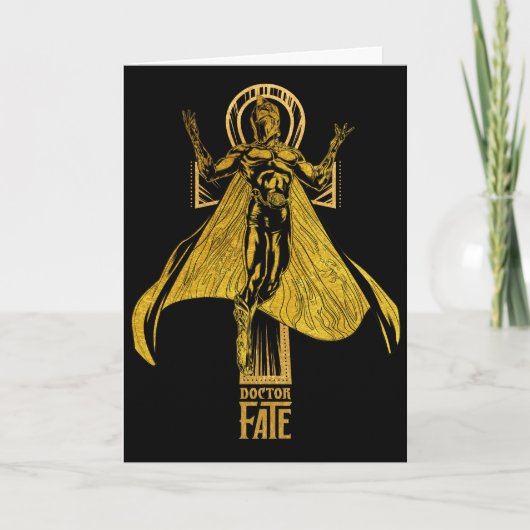 Black Adam | Doctor Fate Character Graphic Kaart (Voorkant)