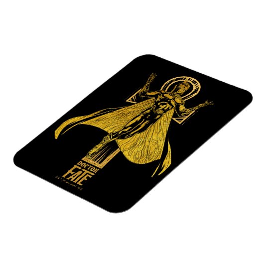 Black Adam | Doctor Fate Character Graphic Magneet (Linkerzijde)