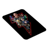 Black Adam Group Lightning Graphic Magneet (Rechterzijde)