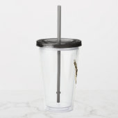 Black Adam Hawkman Helmet Graphic Acryl Drinkbeker (Rechts)