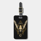 Black Adam | Hawkman Helmet Graphic Bagagelabel (Voorkant verticaal)