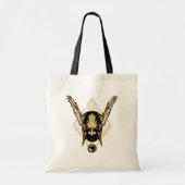Black Adam Hawkman Helmet Graphic Tote Bag (Voorkant)