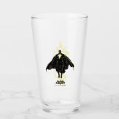 Black Adam Lightning Silhouette Graphic Glas (Voorkant)