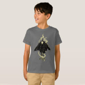 Black Adam Lightning Silhouette Graphic T-shirt (Voorkant volledig)