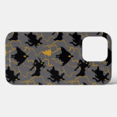 Black Adam Lightning Silhouette Pattern Case-Mate iPhone Case (Achterkant (horizontaal))
