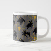Black Adam Lightning Silhouette Pattern Extra Grote Beker (Rechts)