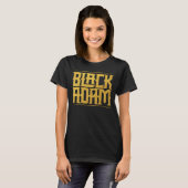 Black Adam Stacked Name Graphic T-shirt (Voorkant volledig)