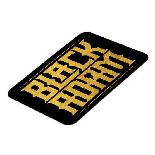 Black Adam Stapelde naam Grafisch Magneet (Linkerzijde)