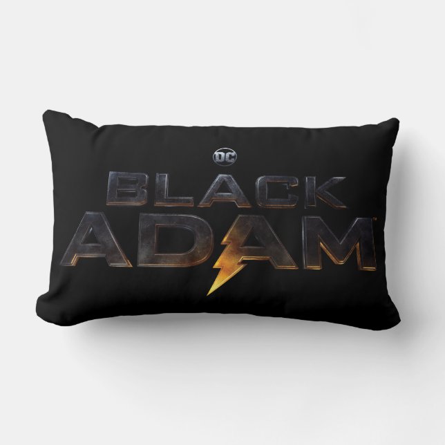 Black Adam Theatrical Logo Kussen (Voorkant)