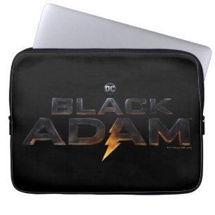 Black Adam Theatrical Logo Laptop Sleeve