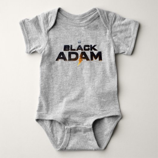 Black Adam Theatrical Logo Romper (Voorkant)