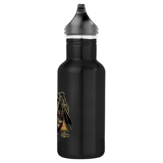 Black Adam Triangular Group Graphic Waterfles (Rechts)