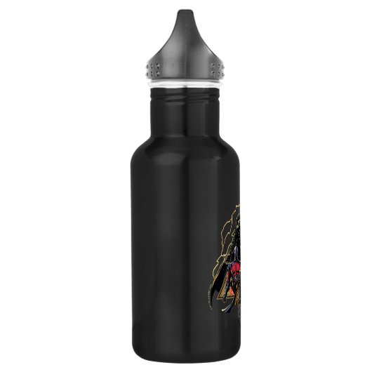 Black Adam Triangular Group Graphic Waterfles (Links)