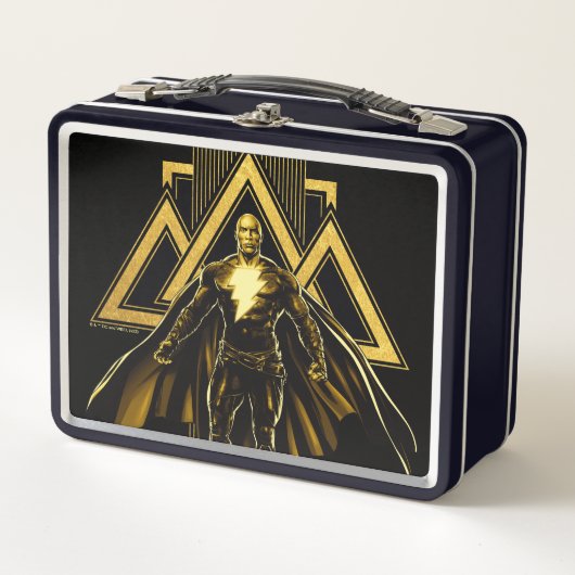 Black Adam Triangular Pillar Graphic (Voorkant)