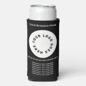 Black add your own text and logo (Seltzer Voorkant)