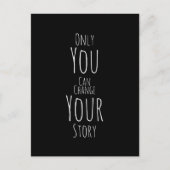 Black Affirmation Briefkaart (Voorkant)