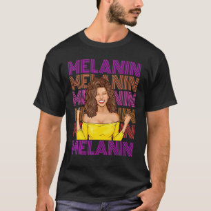 Black African Ebony Melanin Queen Empower T-shirt