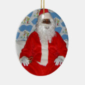 Black African Santa Claus Ornament (Rechts)