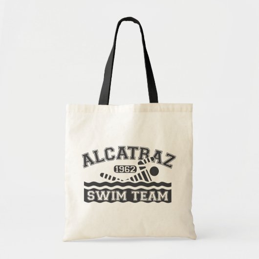 Black Alcatraz Swim Team Tas (Voorkant)