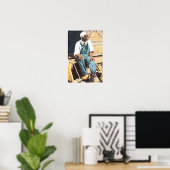 Black America "Old Joe" Poster (Thuiskantoor)