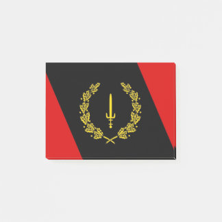 Black American Heritage Flag Post-it Notes