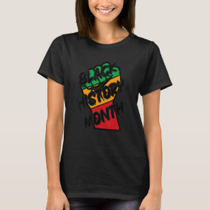 Black American History (zwart-Amerikaans schildpad T-shirt
