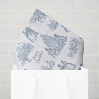 Black American Toile Tissue Paper, Afrocentric  Tissuepapier