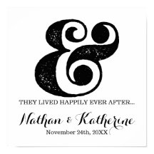 Black Ampersand gelukkig ooit na huwelijksdatum