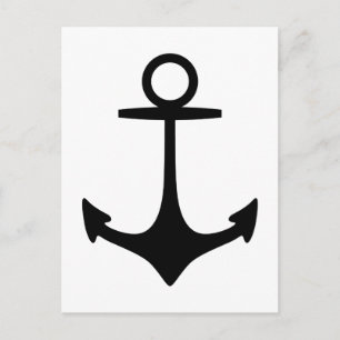 Black Anchor Briefkaart