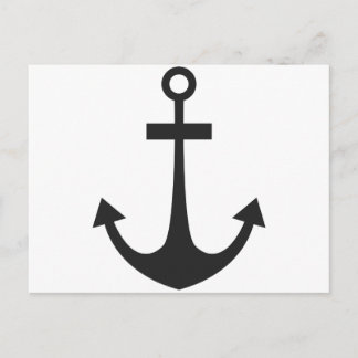 Black Anchor Briefkaart