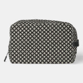 Black and Beige Toilettasje (Achterkant)