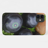Black and Brown Lawn Bowls Case-Mate iPhone Case (Achterkant (horizontaal))
