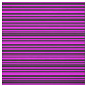 Black and Fuchsia Stripes/Lines Pattern Stof (Swatch)
