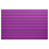 Black and Fuchsia Stripes/Lines Pattern Stof (Fat Quarter)