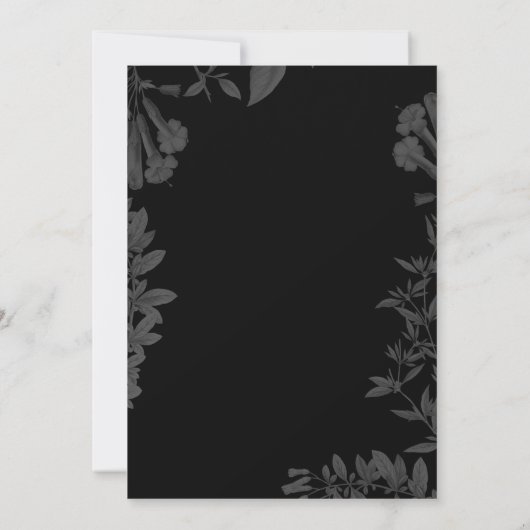 Black and Gold 80th Birthday Invitation (Dos)