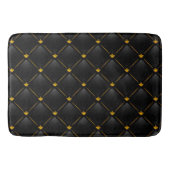 Black and Gold Bath Mat (Voorkant)