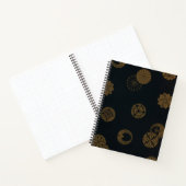 Black and Gold Bullet Journal Design japonais (Intérieur)