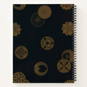 Black and Gold Bullet Journal Design japonais (Dos)