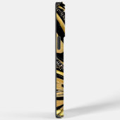 Black and Gold Butterflies - Gepersonaliseerde naa Case-Mate iPhone Case (Achterkant / Rechts)