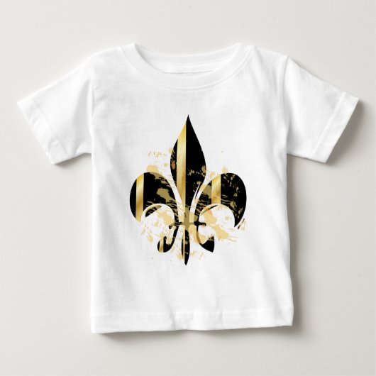 Black and Gold Fleur de Lis (Voorkant)
