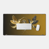 Black and Gold Graphic Art, Ethereal Union (Clavier et souris)