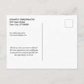 Black and Gold Marble Hartelijk dank voor uw verwi Briefkaart (Achterkant)