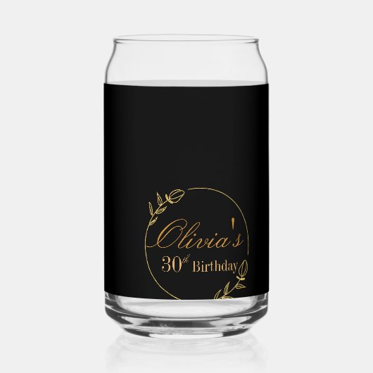 Black and Gold Personalized (Verso)