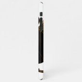 Black and Gold Pharaonic Beetle iPhone Case iPhone Hoesje (Linkerkant)