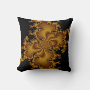 Black and Gold Rust Pillow Kussen