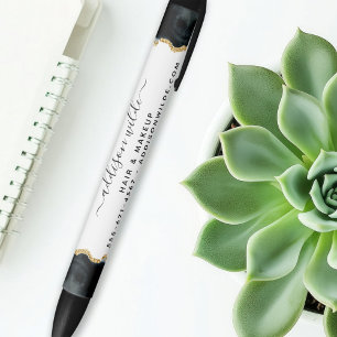 Black and Gold Waterverf Business Zwarte Inkt Pen
