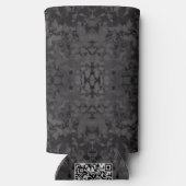 Black And Gray Abstract Graphic Art Design (Achterkant)