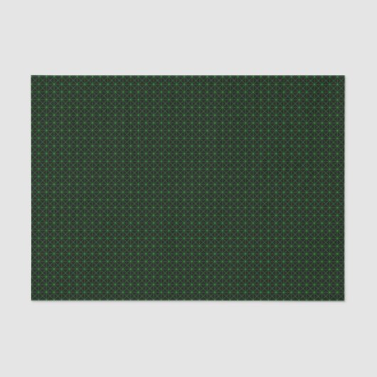Black and Green Graphed Tissuepapier (Voorkant)